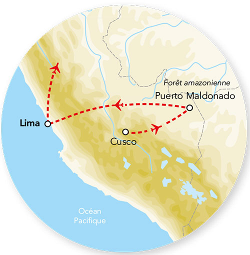 Pérou - Circuit Splendeurs du Pérou avec extension en Amazonie