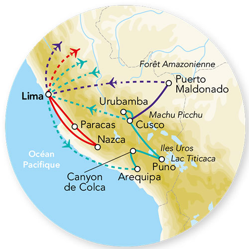 Pérou - Circuit Explorations du Pérou et extension Amazonie