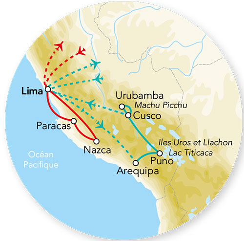 Pérou - Circuit Splendeurs du Pérou et extension à Nazca