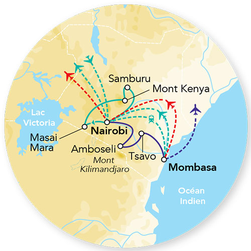 Kenya - Circuit Explorations du Kenya
