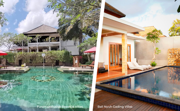 Duo Ubud (FuramaXclusive) & Seminyak (Bali Nyuh Gading) en Villas avec piscine privée - Offre spéciale
