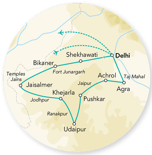 Inde - Inde du Nord et Rajasthan - Circuit Merveilles de l'Inde du Nord - Spécial Fête de Pushkar