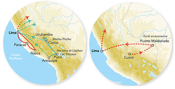 Pérou - Circuit Splendeurs du Pérou avec extension Amazonie