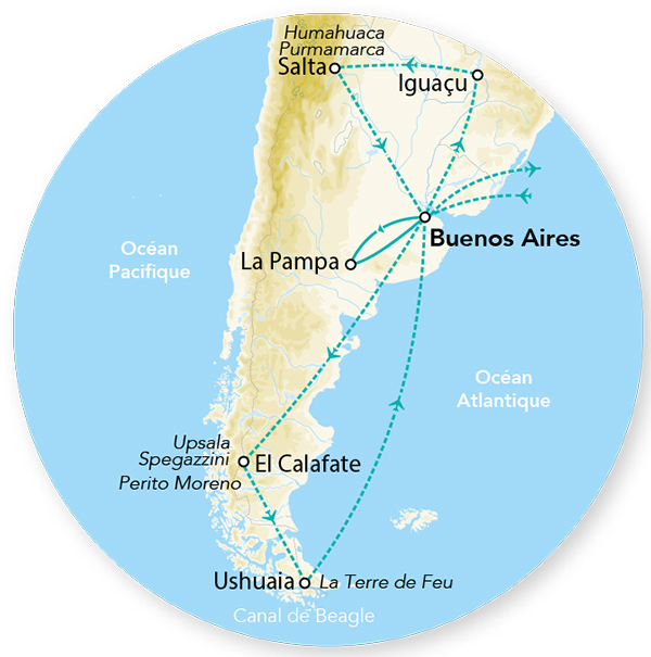 Argentine - Circuit Splendeurs d'Argentine et Iguaçu