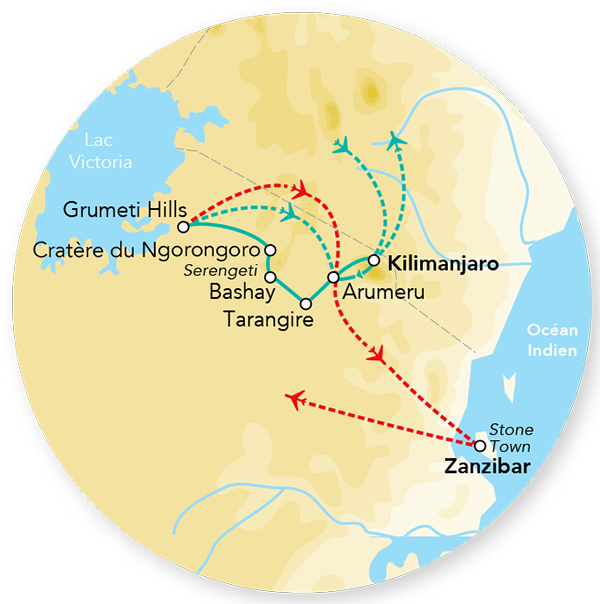 Tanzanie - Zanzibar - Circuit Immersion en Tanzanie avec extension Stone Town et Zanzibar