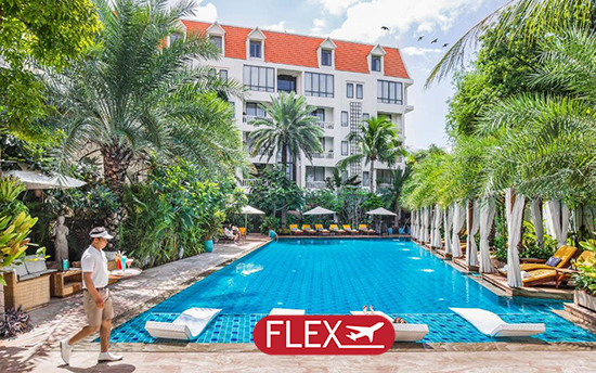 Combiné Phnom Penh / Koh Rong - Palace Gate 5* & The Royal Sands 5* - (Flex)