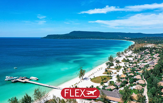 Cambodge - Combiné Phnom Penh / Koh Rong - Palace Gate 5*&The Royal Sands 5* - (Flex)