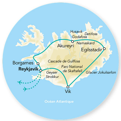 Islande - Circuit Splendeurs de l'Islande en Eté